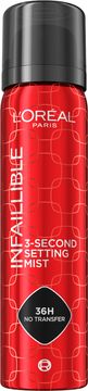 L'Oréal Paris Infaillible 3-s setting mist fixační sprej, 75 ml