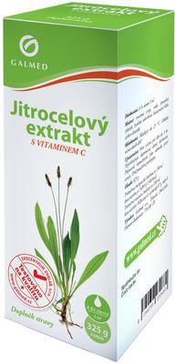Galmed Jitrocelový sirup s vitamínem C 325 g