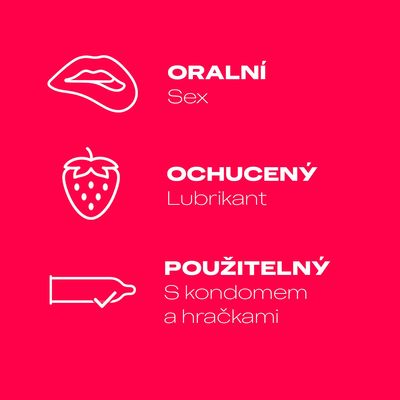 Durex gel Strawberry pro orální sex 50 ml