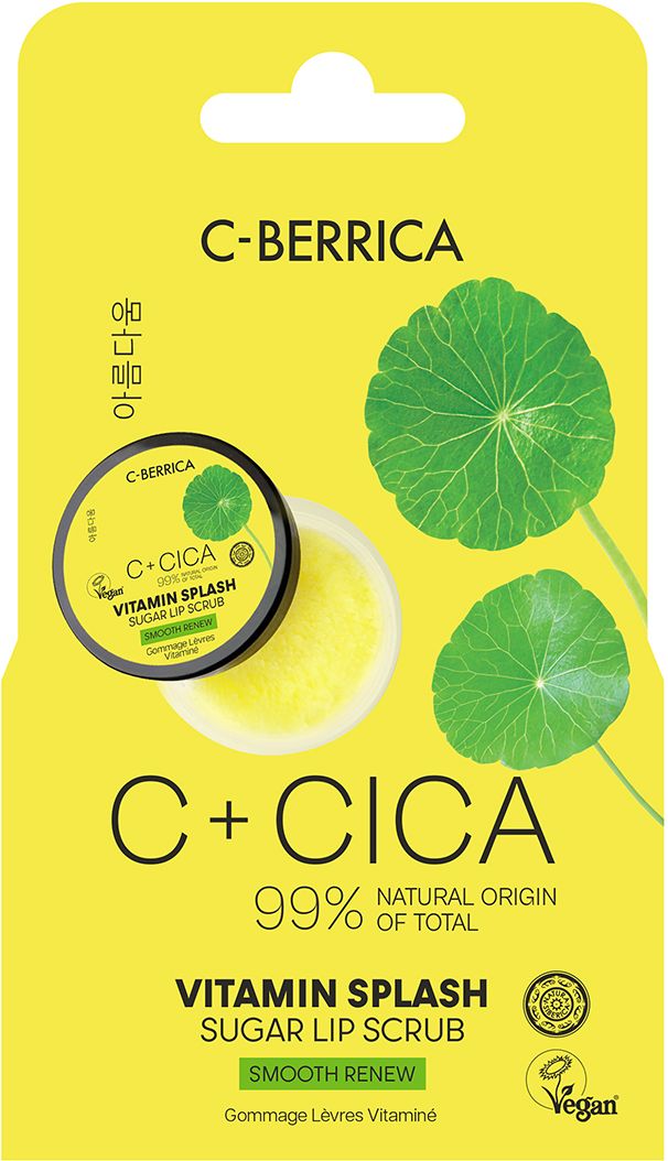 Natura Siberica CICA C-BERRICA Cukrový peeling na rty Vitamin Splash 10 ml