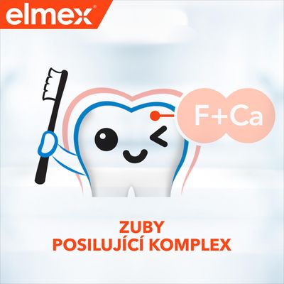 Elmex Junior zubní pasta pro děti ve věku 6-12 let 75 ml