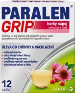 Paralen Grip Horký nápoj echinacea a šípky 12 sáčků
