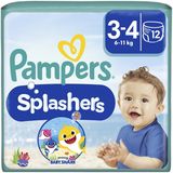 Pampers Splashers Plenkové kalhotky do vody vel. 3, 6-11 kg, 12 ks