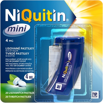 NiQuitin mini 4 mg 20 pastilek