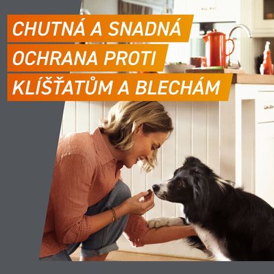 FRONTPRO Antiparazitární žvýkací tablety pro psy (4-10 kg) 3 tablety
