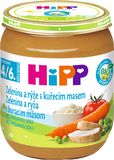 HiPP BIO Zelenina a rýže s kuřecím masem 125 g