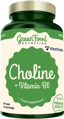 GreenFood Nutrition Choline 90 kapslí