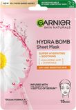 Garnier Skin Naturals zklidňující textilní maska s výtažkem z heřmánku, 28 g