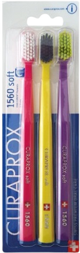 Curaprox CS 1560 soft Zubní kartáček 3 ks