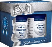 Clinical Magnesium malát + B6 + Magnesium Sleep - dárkové balení 200 kapslí