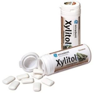 Miradent Žvýkačky s xylitolem a skořicí 30 ks