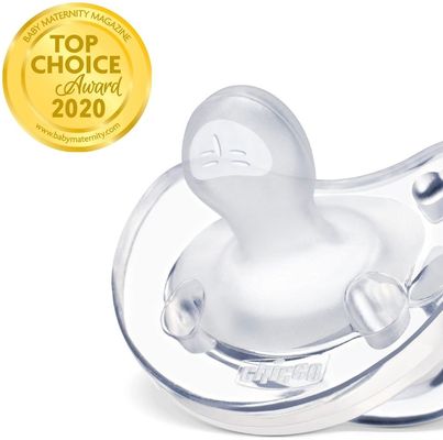 Chicco Šidítko Physio Soft celosilikonové 16-36m 2 ks