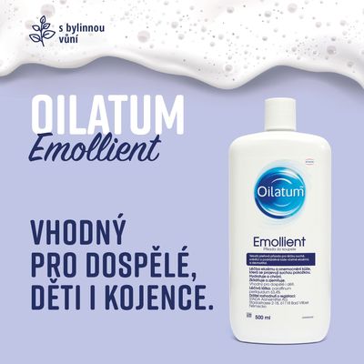 Oilatum přísada do koupele k léčbě ekzému a dermatitid 500 ml