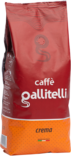 Caffè Gallitelli Zrnková káva Crema 1 kg
