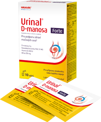 Urinal D-manosa Forte 10 sáčků