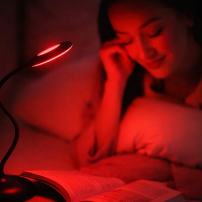 Lunesto LED Lampička na čtení bez modré složky černá