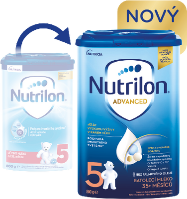 Nutrilon Advanced 5 batolecí mléka 6 x 800 g