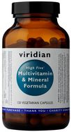 Viridian High Five Multivitamin & Mineral Formula 120 kapslí