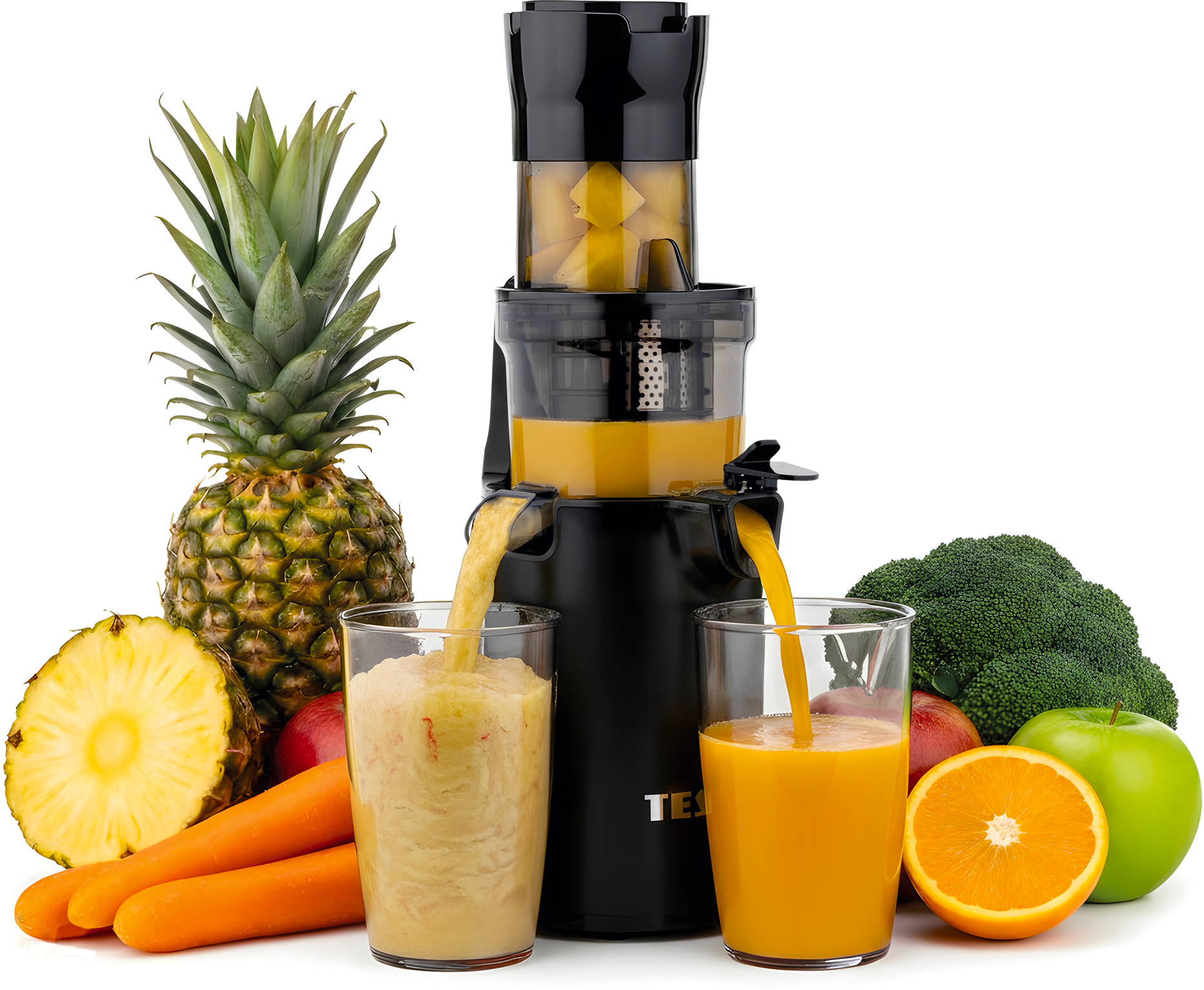 Tesla SlowJuicer SJ500 XL - nízkootáčkový šnekový odšťavňovač
