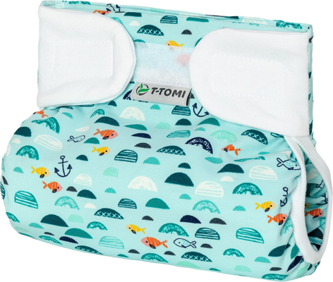 T-Tomi Ortopedické abdukční kalhotky - suchý zip Green sea (3-6kg)
