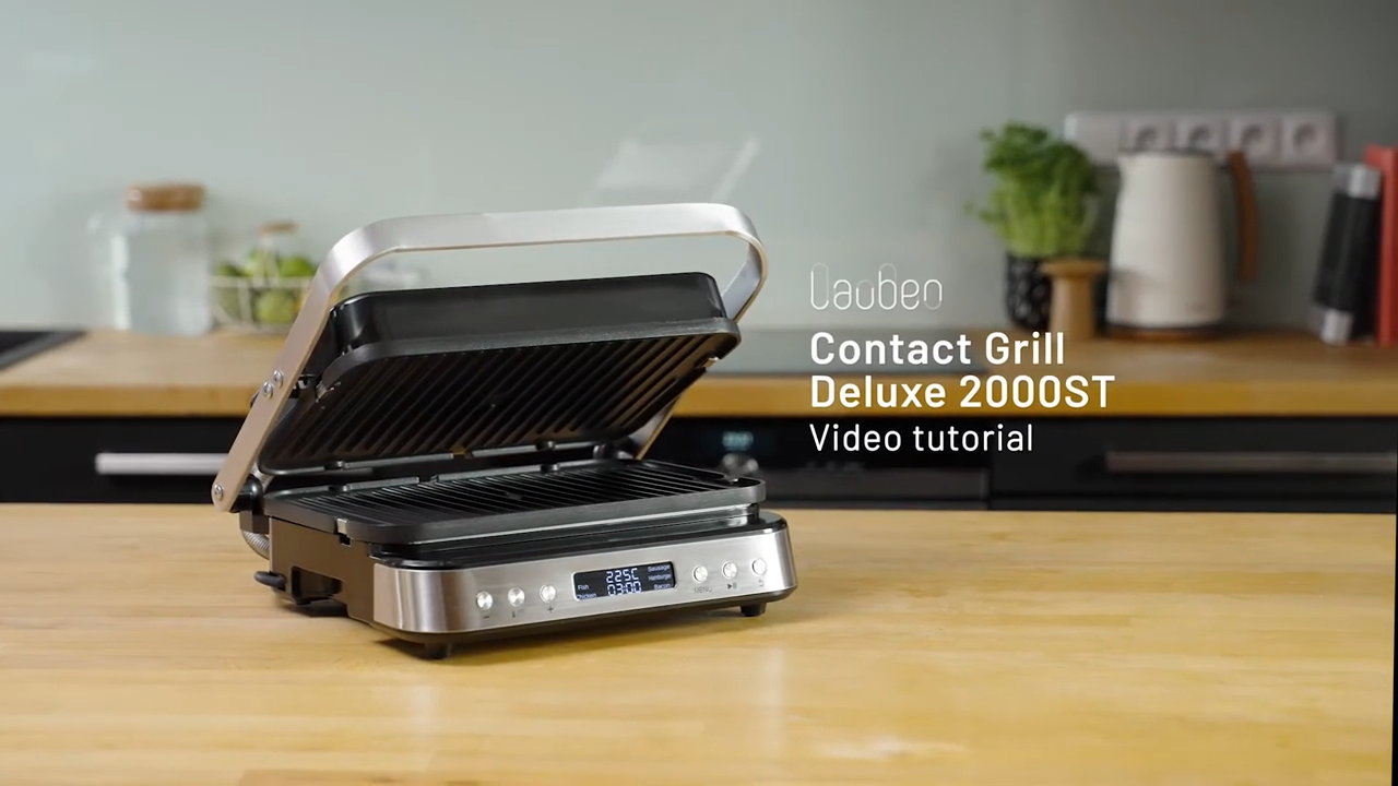 Lauben Contact Grill Deluxe 2000ST