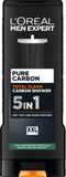 Loreal Men Expert Pure Carbon Total Clean 5v1 Sprchový gel 400 ml