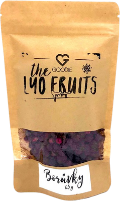 Goodie Lyofilizované borůvky 45 g