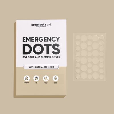 Breakout+aid Náplasti na lokální ošetření akné s niacinamidem a zinkem 72 ks