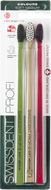 Swissdent Profi Colours Soft-Medium COOL Zubní kartáčky 3 ks