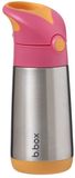 B.box Termoska na pití s brčkem růžová 350 ml