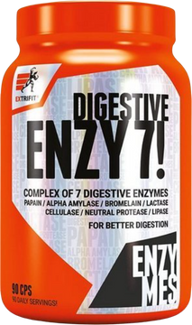 Extrifit Enzy 7! Digestice Enzymes 90 kapslí