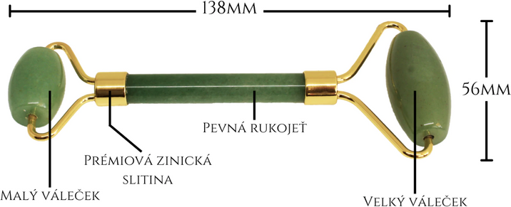 Palsar7 Masážní váleček a destička Guasha, růženín