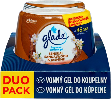 Glade Sensual Sandalwood & Jasmine 2 x 180 g