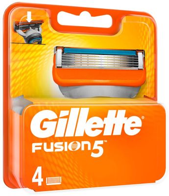 Gillette FUSION náhradní hlavice 4 ks