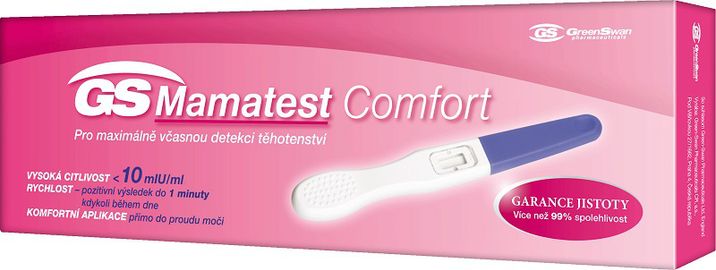 GS Mamatest Comfort 10 Těhotenský test