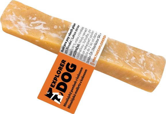 Explorer dog Himalájský pamlsek s kokosem M
