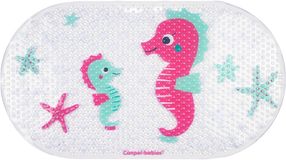 Canpol babies Protiskluzová podložka do vany LOVE&SEA růžová