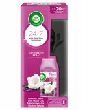 Airwick Automatický difuzér Freshmatic šedý s náplní Jemný satén a měsíční lilie 250 ml