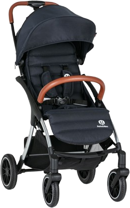 Petite&Mars Kočárek sportovní Cross Anthracite Blue 1 ks