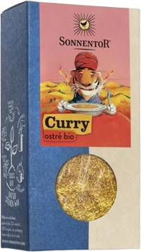 Sonnentor Curry ostré BIO 50 g