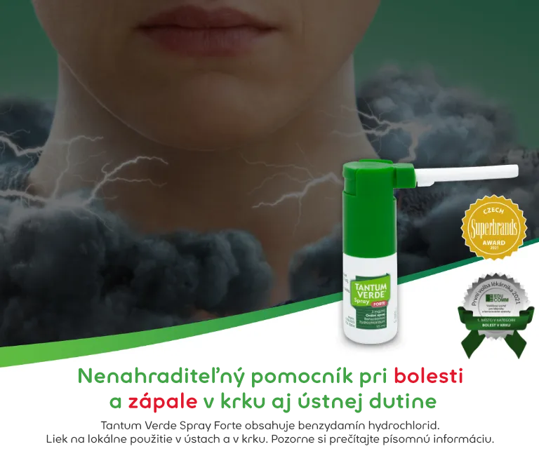 Tantum Verde Spray Forte 0.30% orální sprej 15ml