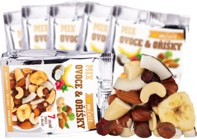 Mixit Mix oříšků a ovoce do kapsy 5 ks