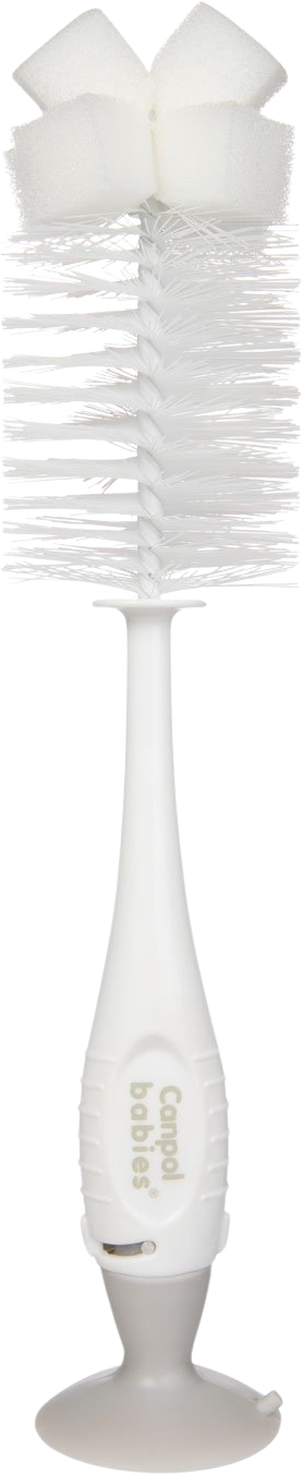 Canpol babies Kartáč na čištění láhví a dudlíků s přísavkou