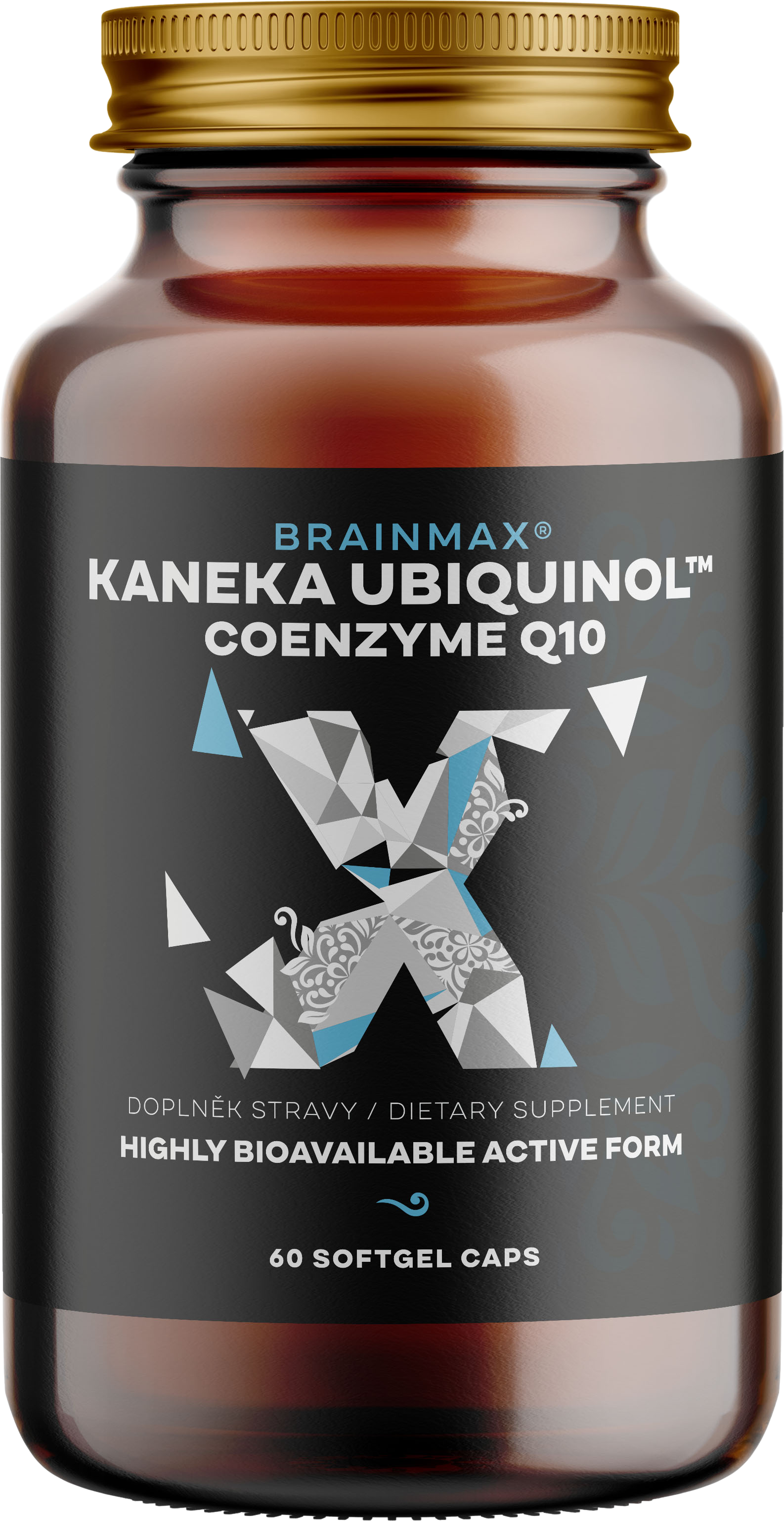 BrainMax Koenzym Q10, Ubiquinol, Kaneka 60 kapslí