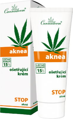 Cannaderm Aknea ošetřující krém 75 g