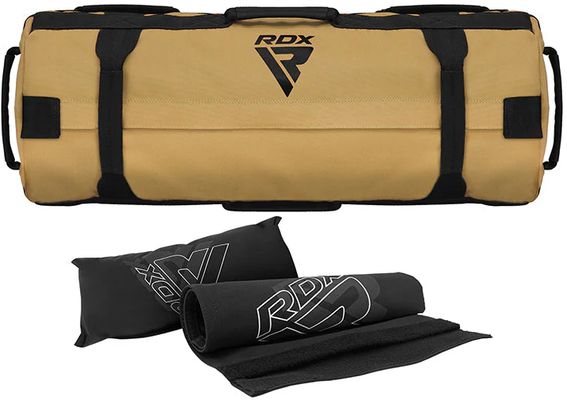 Acra RDX Fitness pískový vak SANDBAG, tréninkový, černý 56,7–90,7 kg