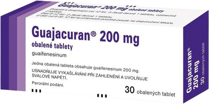 Guajacuran 200 mg 30 tablet