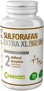 CarnoMed Szulforafán Extra XL Pure Gold 120 kapszula