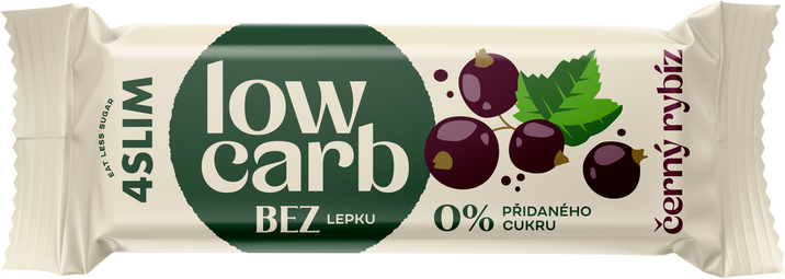 4Slim LOW CARB černý rybíz 35 g