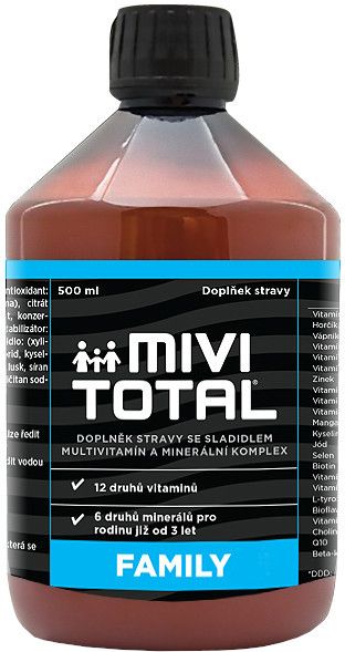 Mivitotal Family multivitamín 500 ml